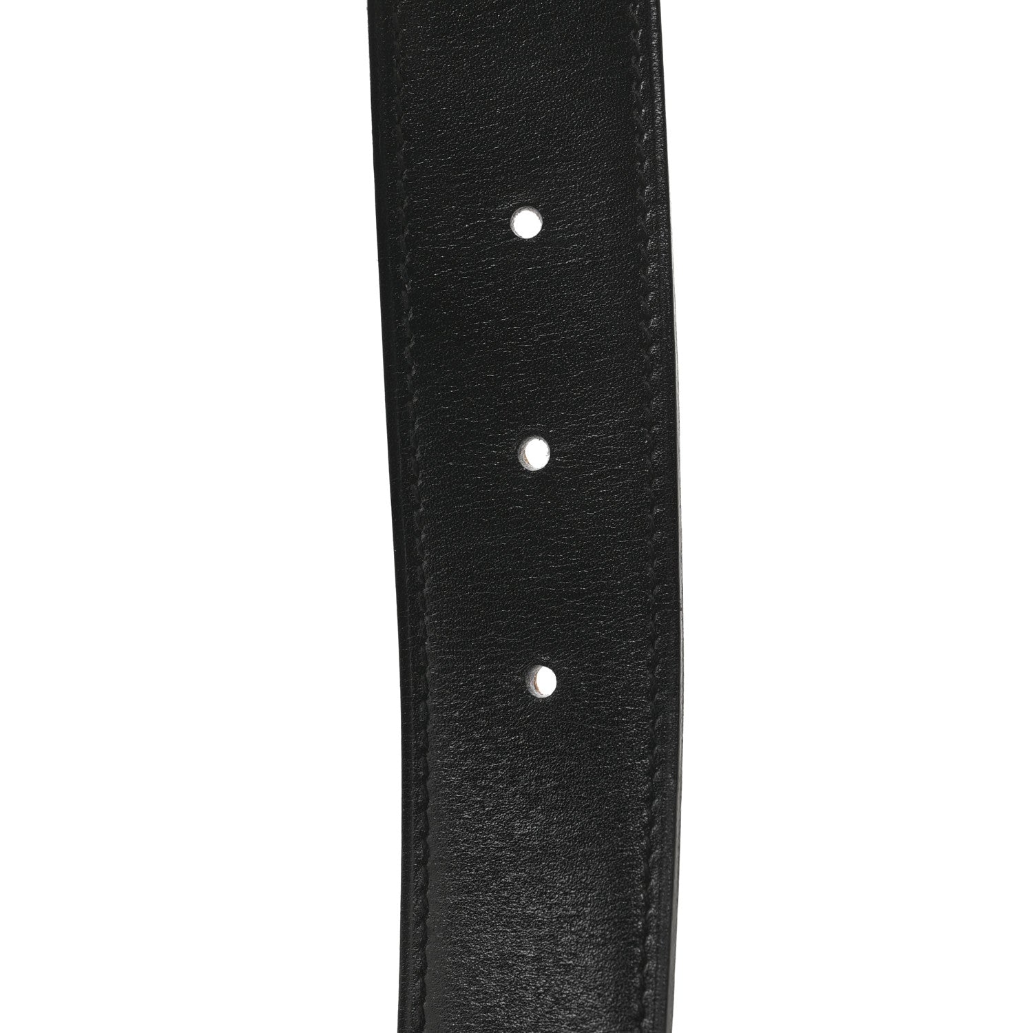 Hermes Box Togo 32mm H Belt 85 Black Gold 4 of 5