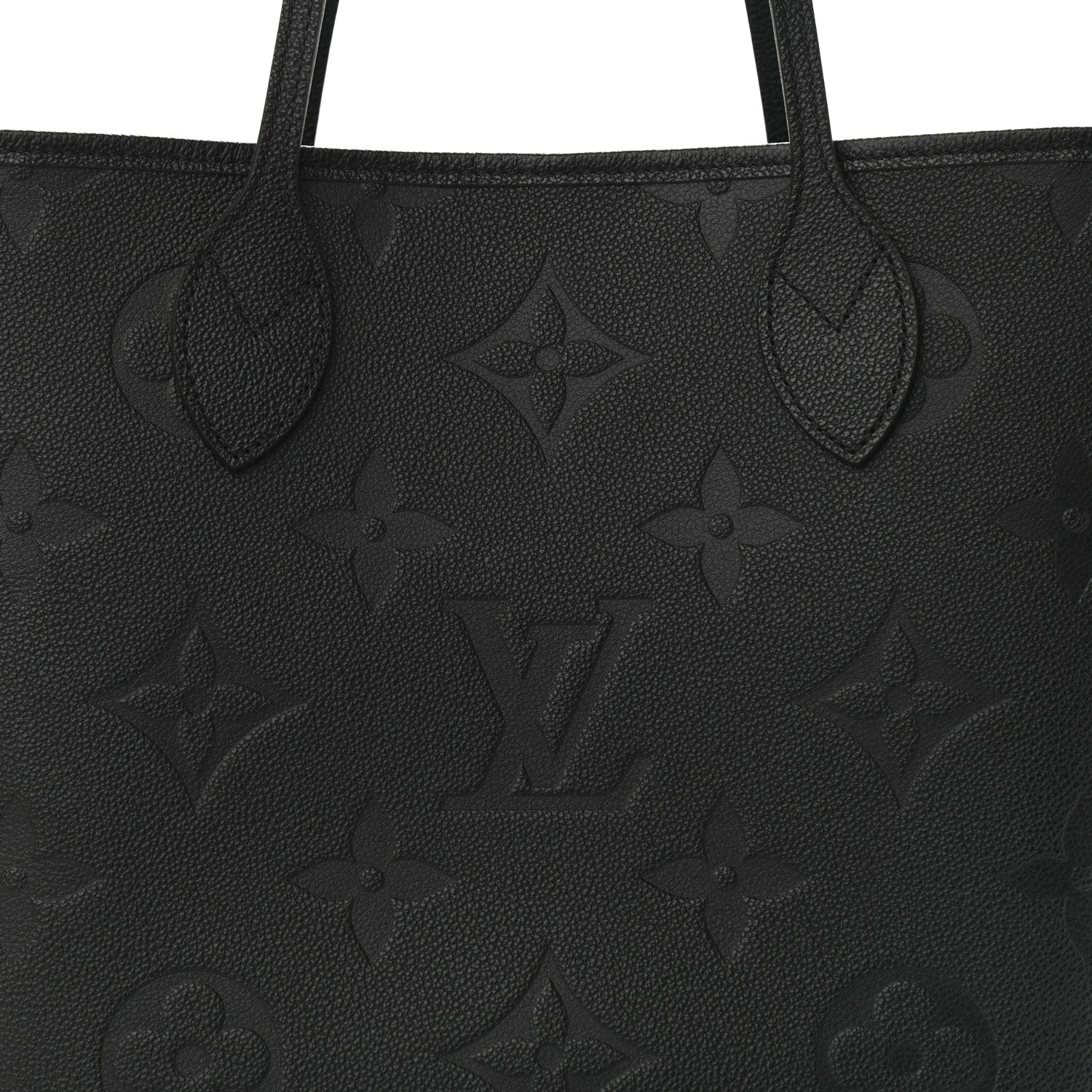 Louis Vuitton Empreinte Monogram Giant Neverfull MM Black 8 of 10