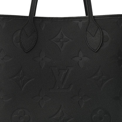 Louis Vuitton Empreinte Monogram Giant Neverfull MM Black 8 of 10