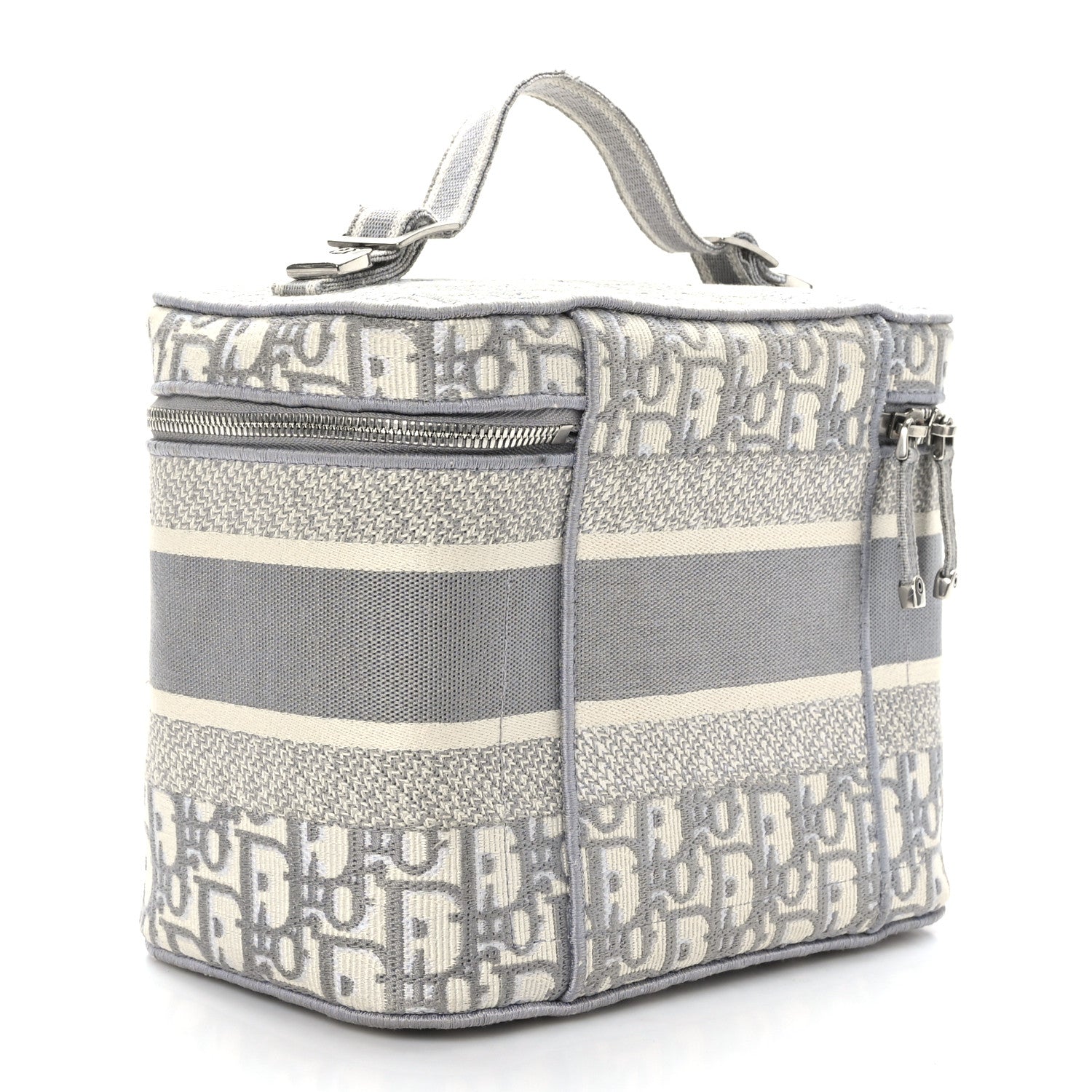 Christian Dior Oblique Diortravel Vanity Case Grey 2 of 8