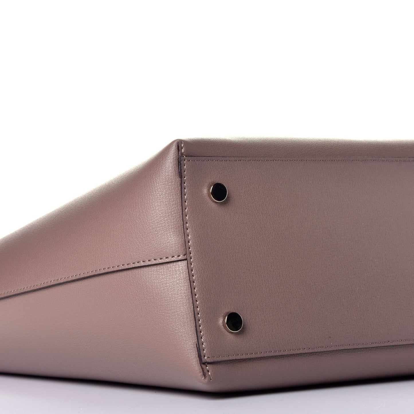 Grainy Calfskin JC Tote Light Taupe