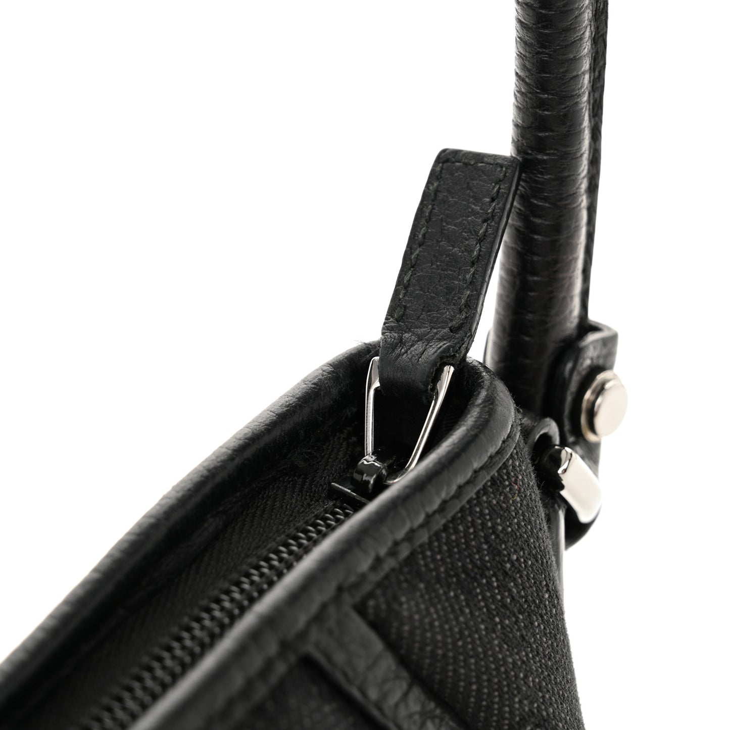 Monogram Small D Ring Hobo Black