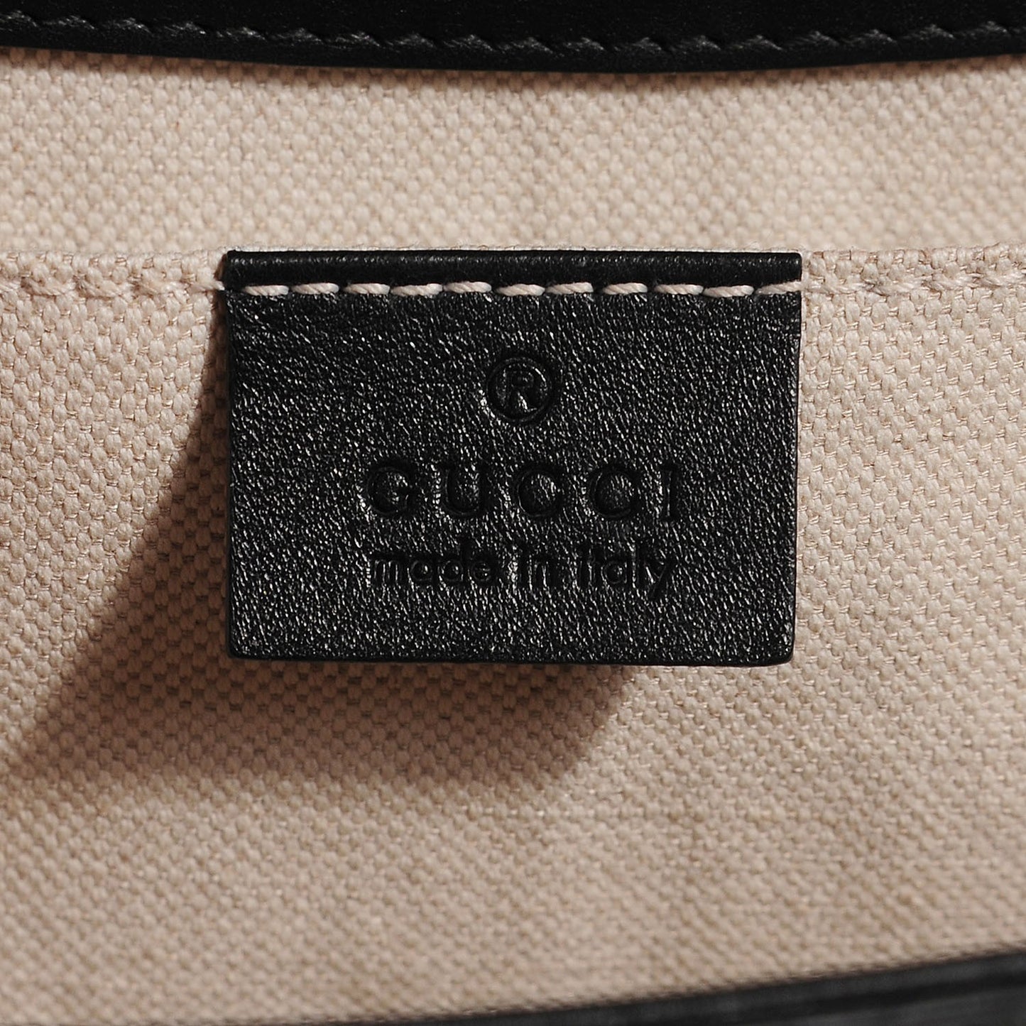 Guccissima Medium Emily Chain Shoulder Bag Black