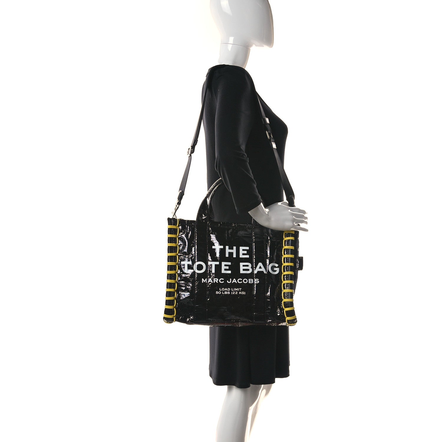 Marc Jacobs Tarp Small Tote Bag Black 2 of 11