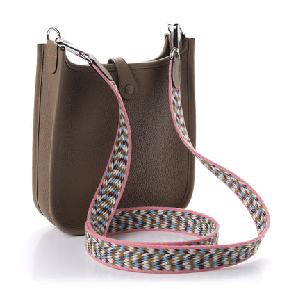 Hermes Taurillon Maurice Zigzag Evelyne TPM Beige Weimar 3 of 11