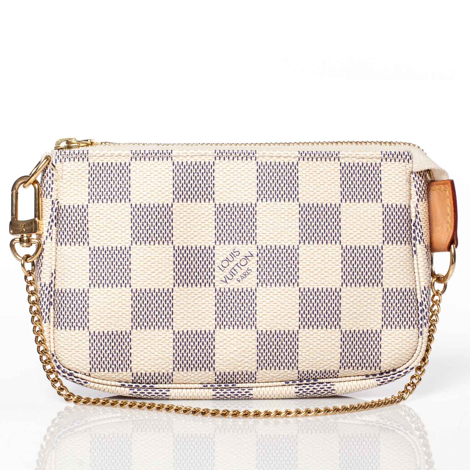 Louis Vuitton Damier Azur Mini Pochette Accessories 1 of 9