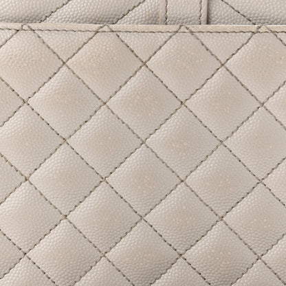 Saint Laurent Grain De Poudre Textured Mixed Matelasse Medium Triquilt Monogram Satchel Granite 20 of 21