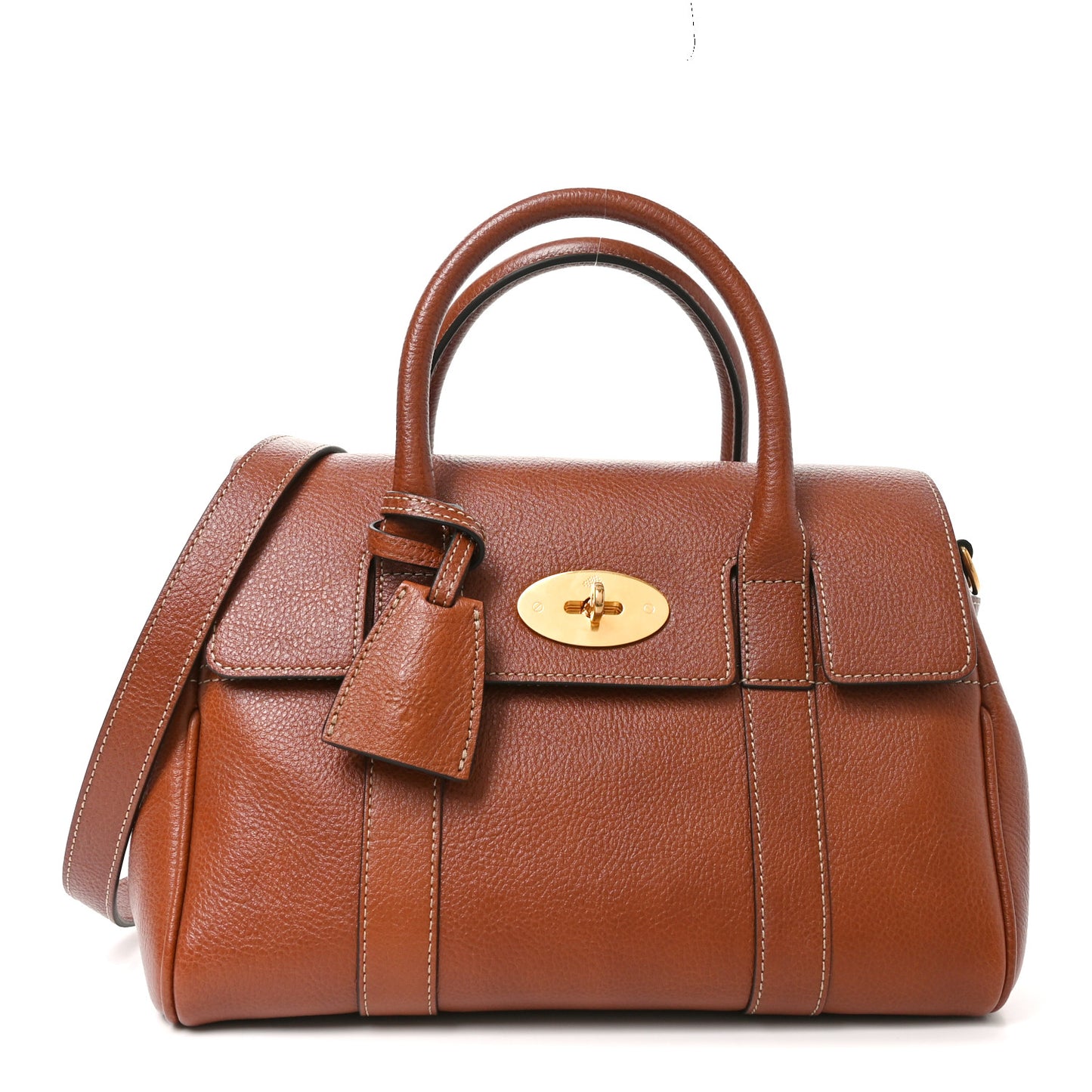 Classic Grain Small Bayswater Satchel Oak