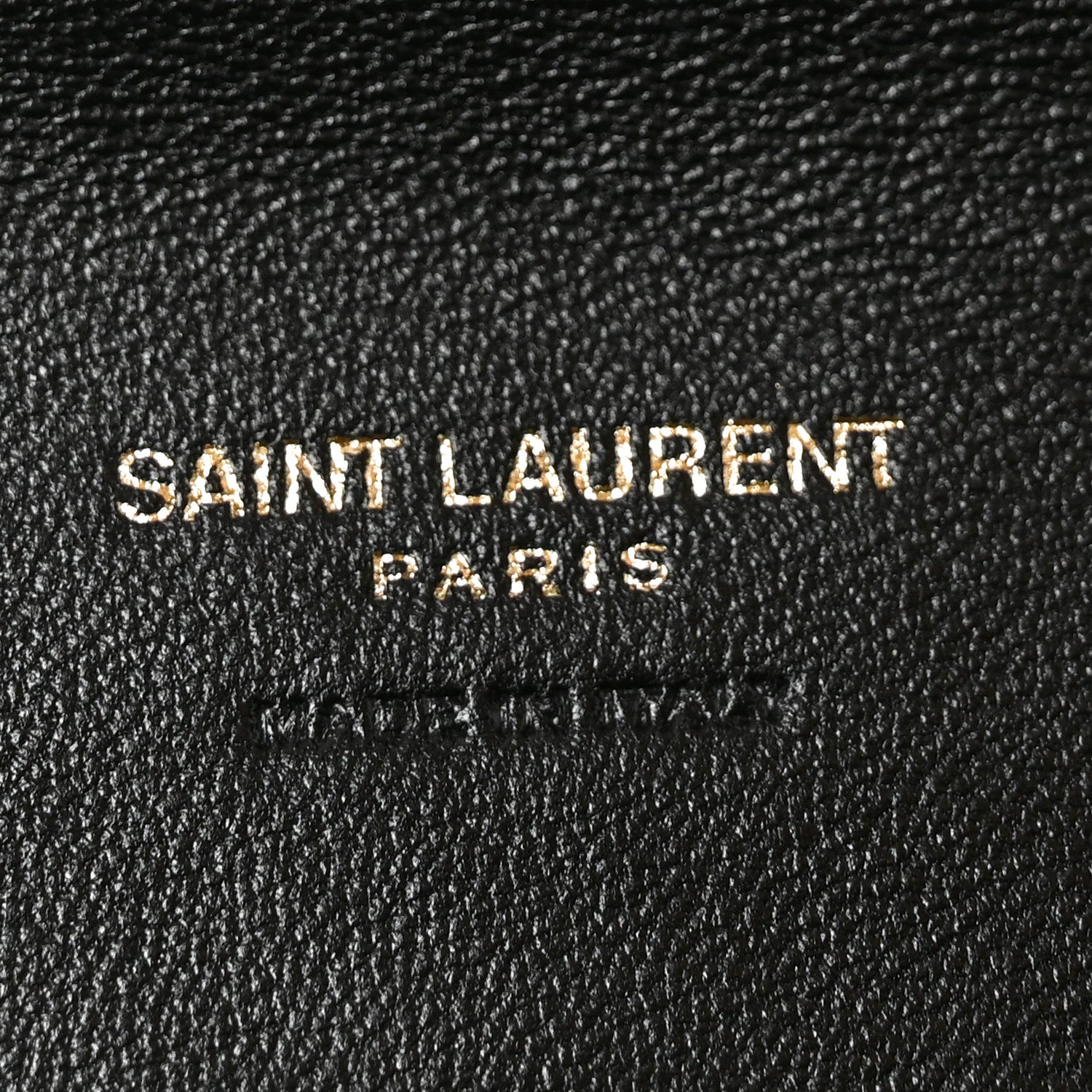 Saint Laurent Patent Paloma Envelope Clutch Black Black 6 of 7