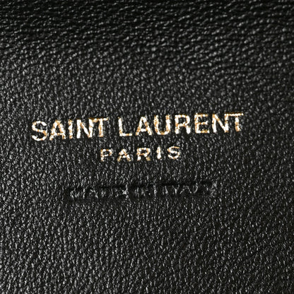 Saint Laurent Patent Paloma Envelope Clutch Black Black 6 of 7