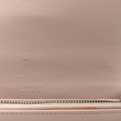 Saint Laurent Calfskin Monogram Sunset Chain Wallet Light Pink 14 of 17