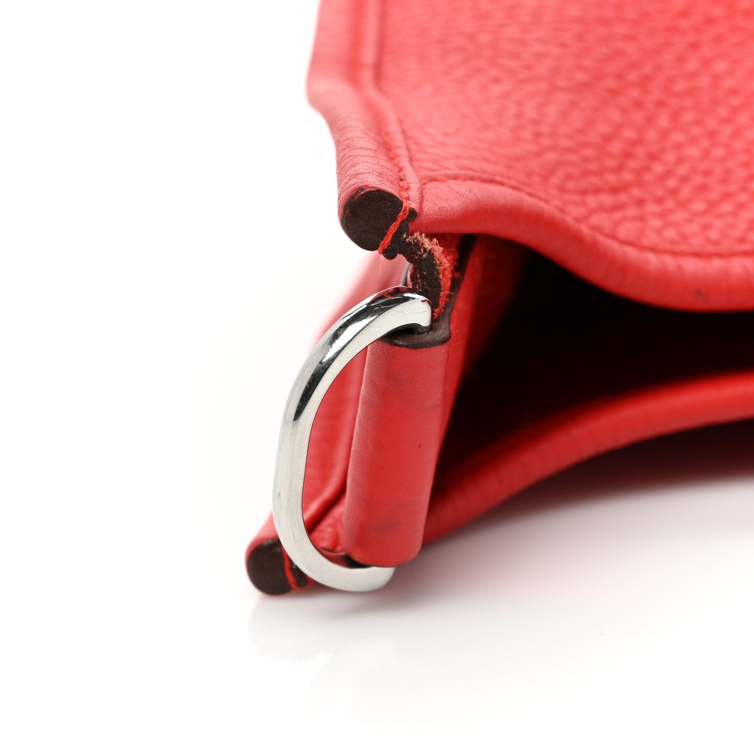 Hermes Taurillon Clemence Evelyne III GM Rouge Tomate 11 of 20