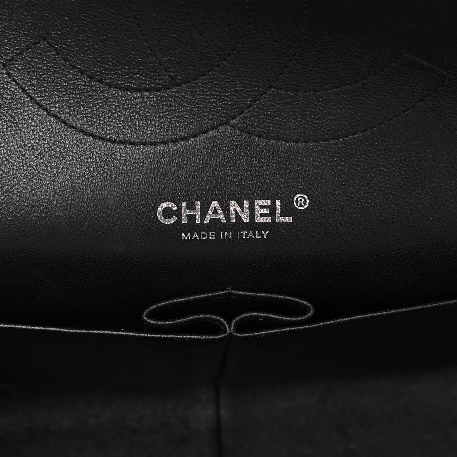 Chanel Crumpled Calfskin Quilted Jumbo Double Flap So Black 6 of 10