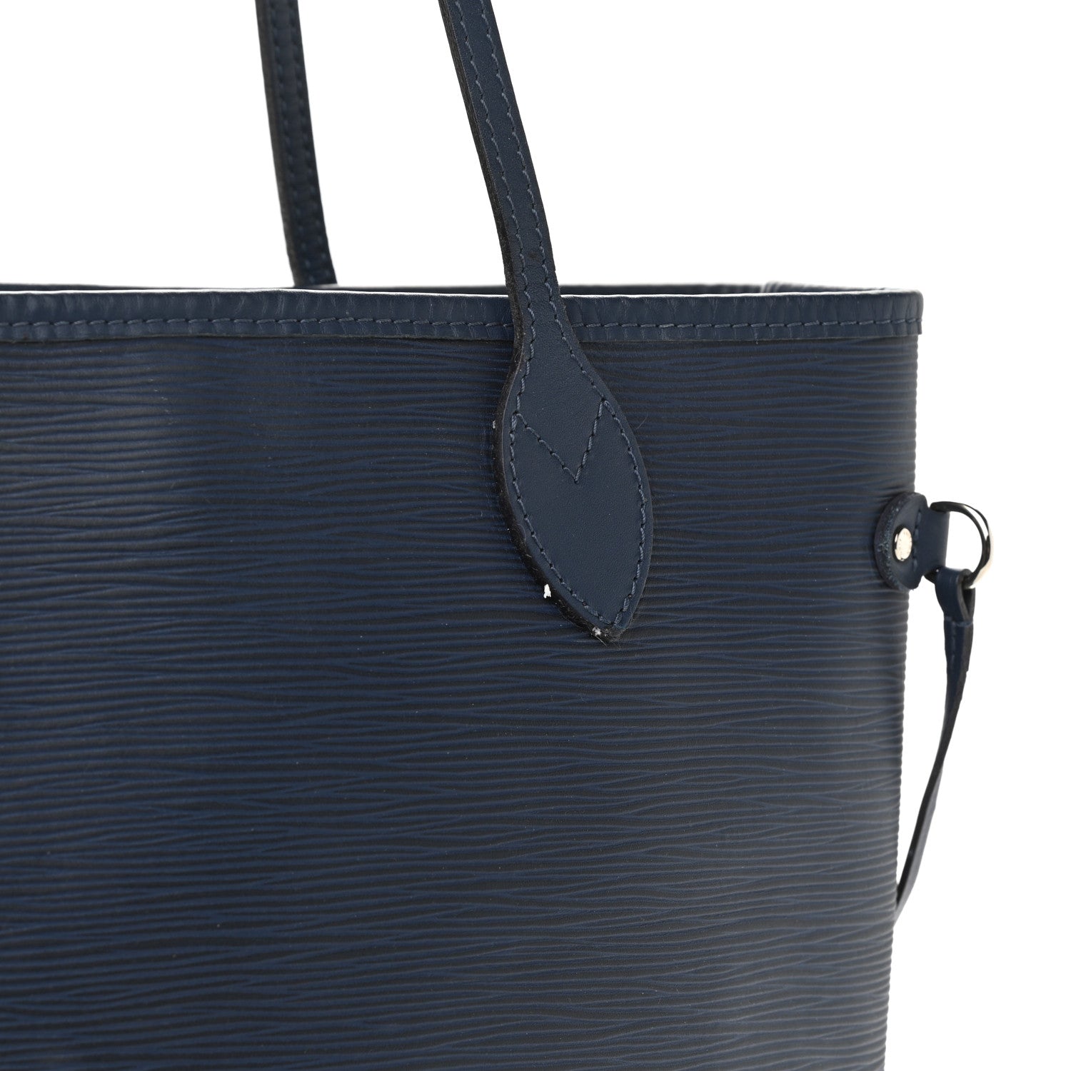 Louis Vuitton Epi Neverfull MM Indigo 14 of 14