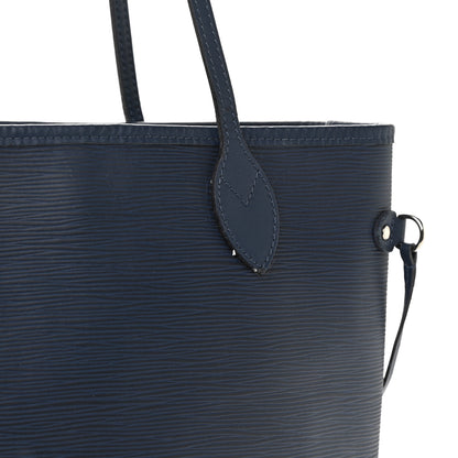 Louis Vuitton Epi Neverfull MM Indigo 14 of 14