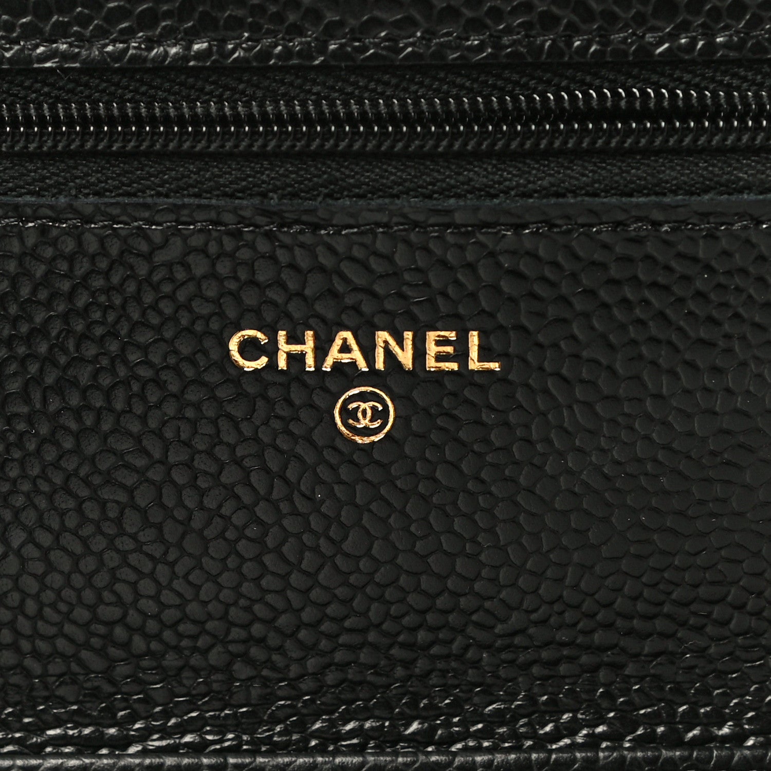 Chanel Caviar Quilted Wallet On Chain WOC Black 6 of 12