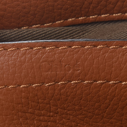 Chloe Calfskin Mini Marcie Round Crossbody Bag Tan 6 of 10
