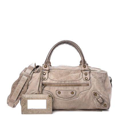 Balenciaga Agneau Classic Hardware Twiggy Taupe 1 of 17