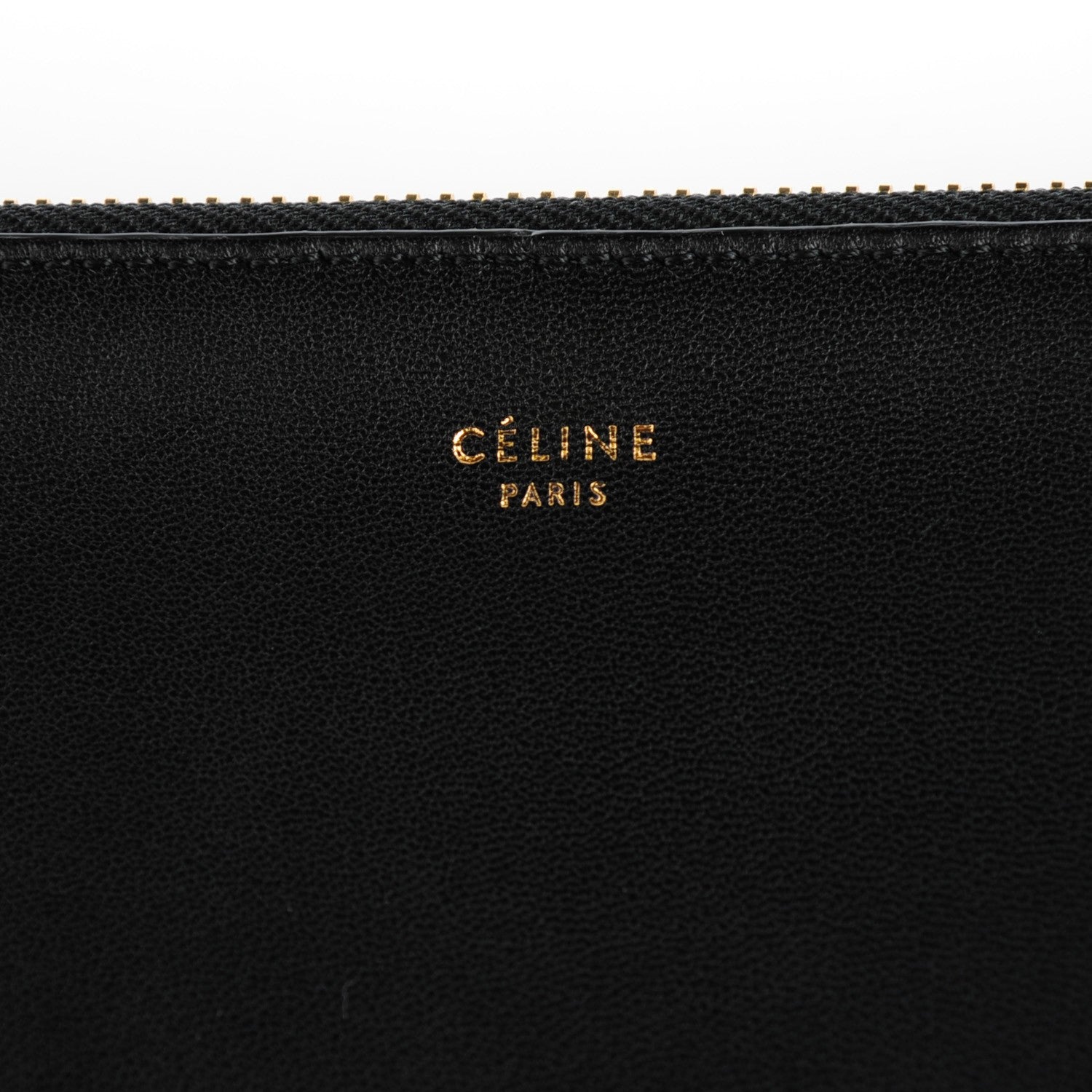 Celine Lambskin Large Trio Crossbody Bag Black 6 of 8