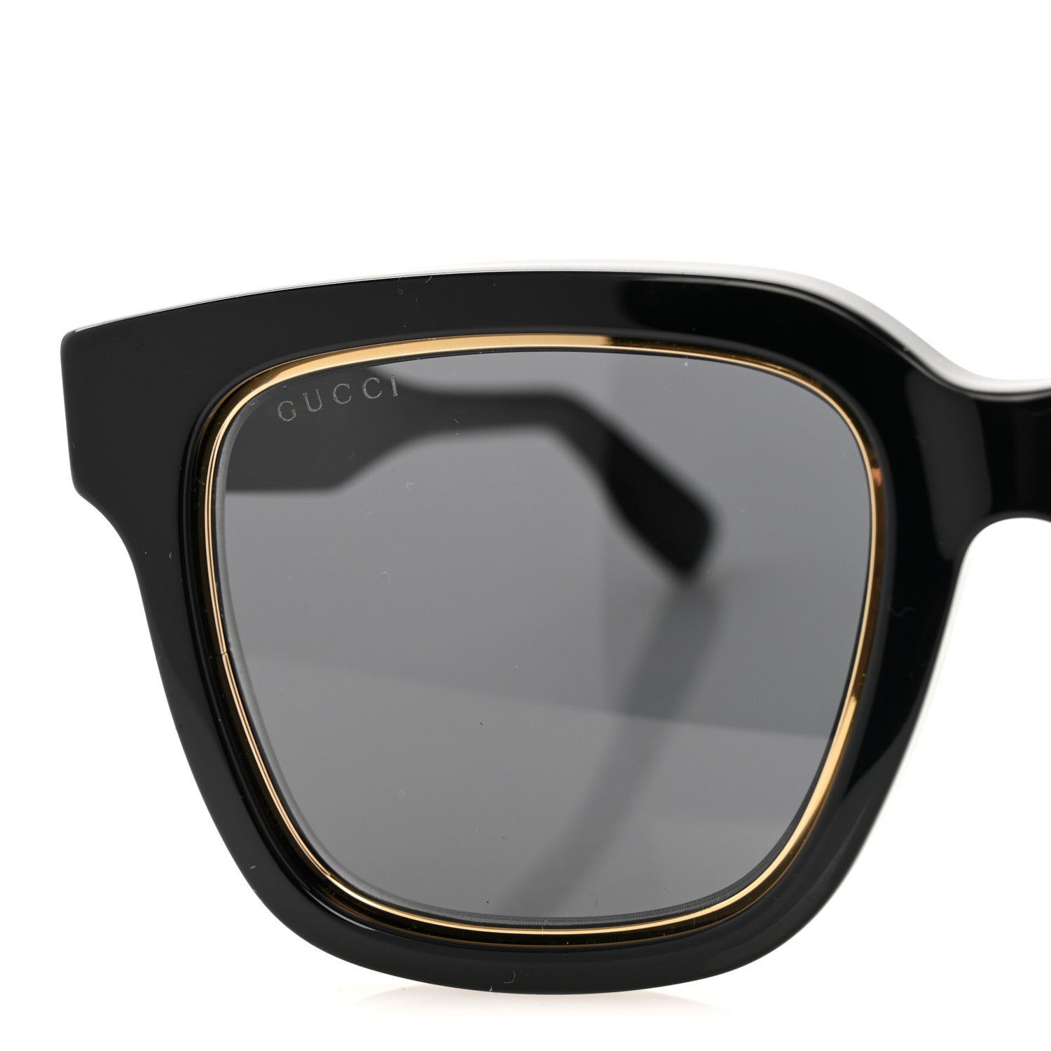 Gucci Acetate Square Frame Sunglasses GG1136SA Black 8 of 8