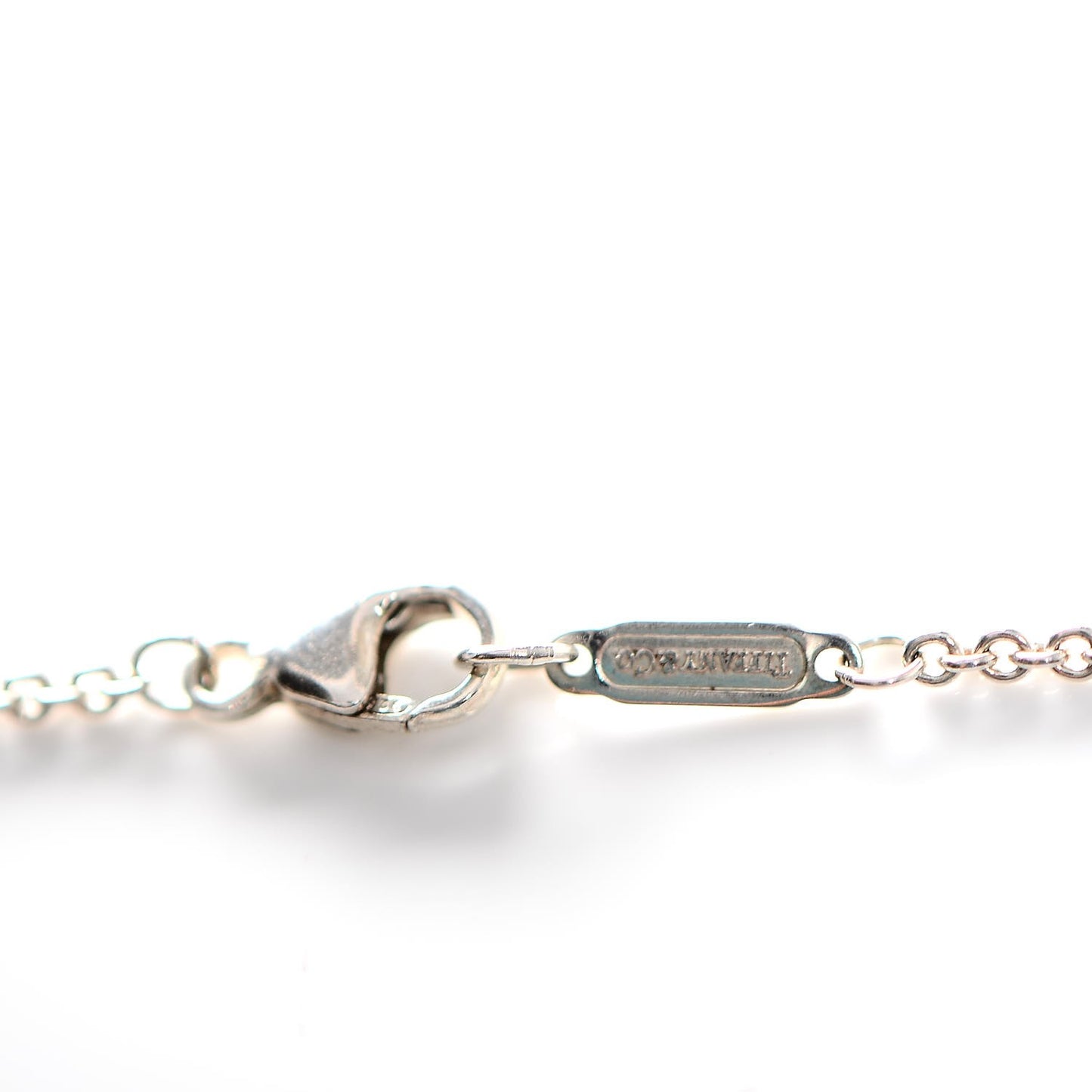 Sterling Silver 1837 Lock Pendant Necklace