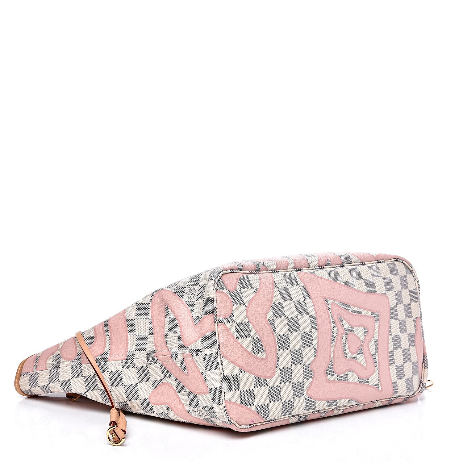 Louis Vuitton Damier Azur Tahitienne Neverfull MM 3 of 13