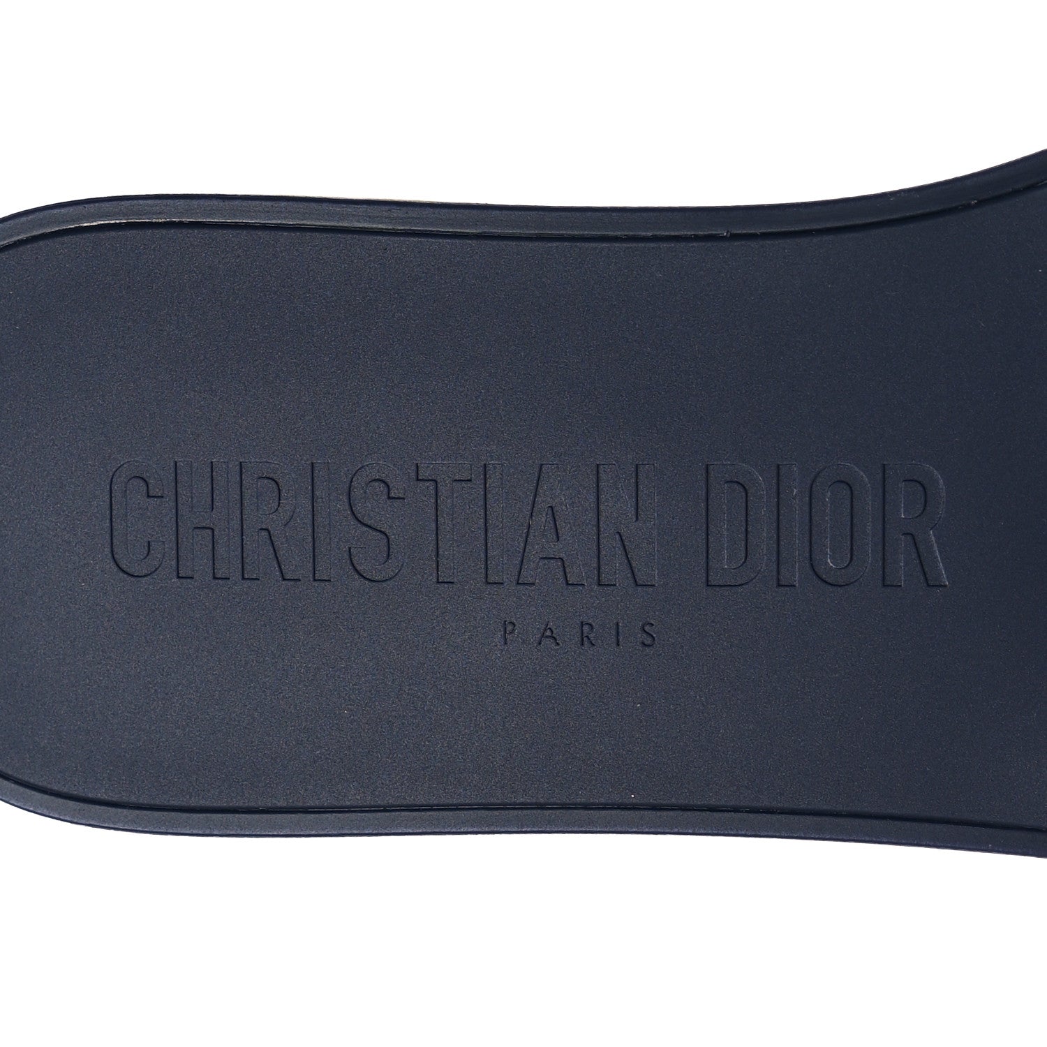 Christian Dior Technical Stretch Fabric Camouflage Dio(r)evolution Slide Sandals 39 Deep Blue 8 of 8