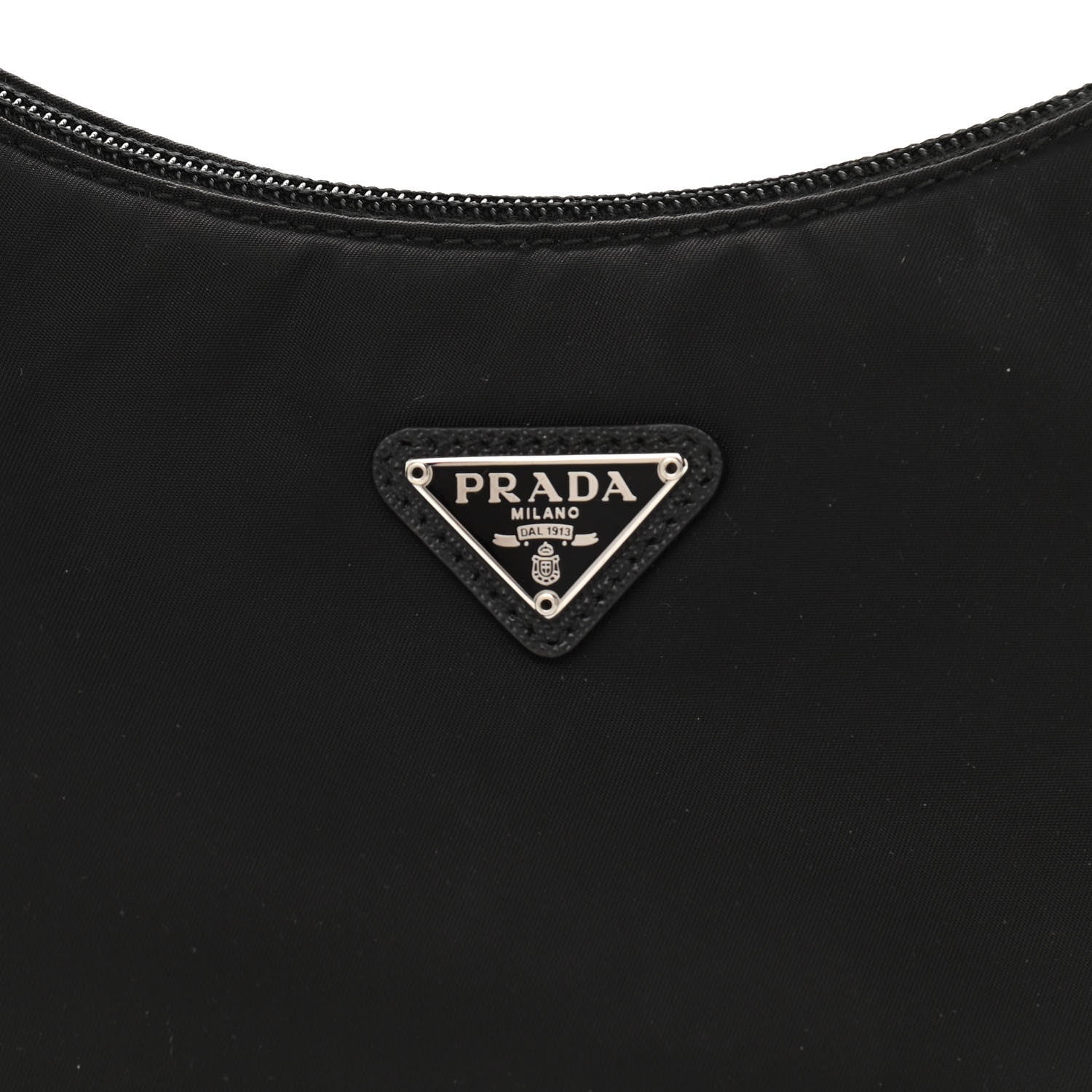 Prada Tessuto Nylon Mini Re-Edition 2000 Bag Black 9 of 11