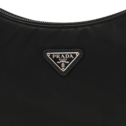 Prada Tessuto Nylon Mini Re-Edition 2000 Bag Black 9 of 11
