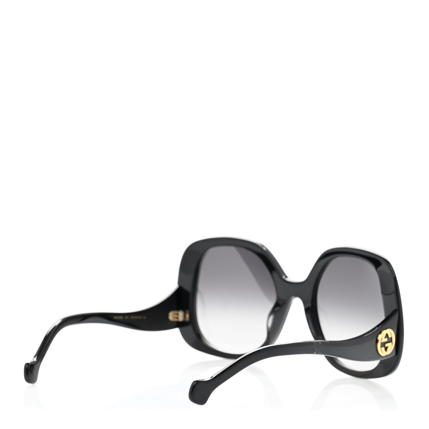 Gucci Acetate Square Frame Sunglasses GG1235S Black 4 of 9