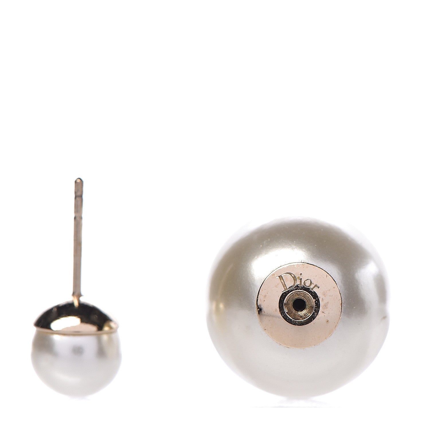 Christian Dior Pearl Mise En Dior Tribal Earrings 3 of 3