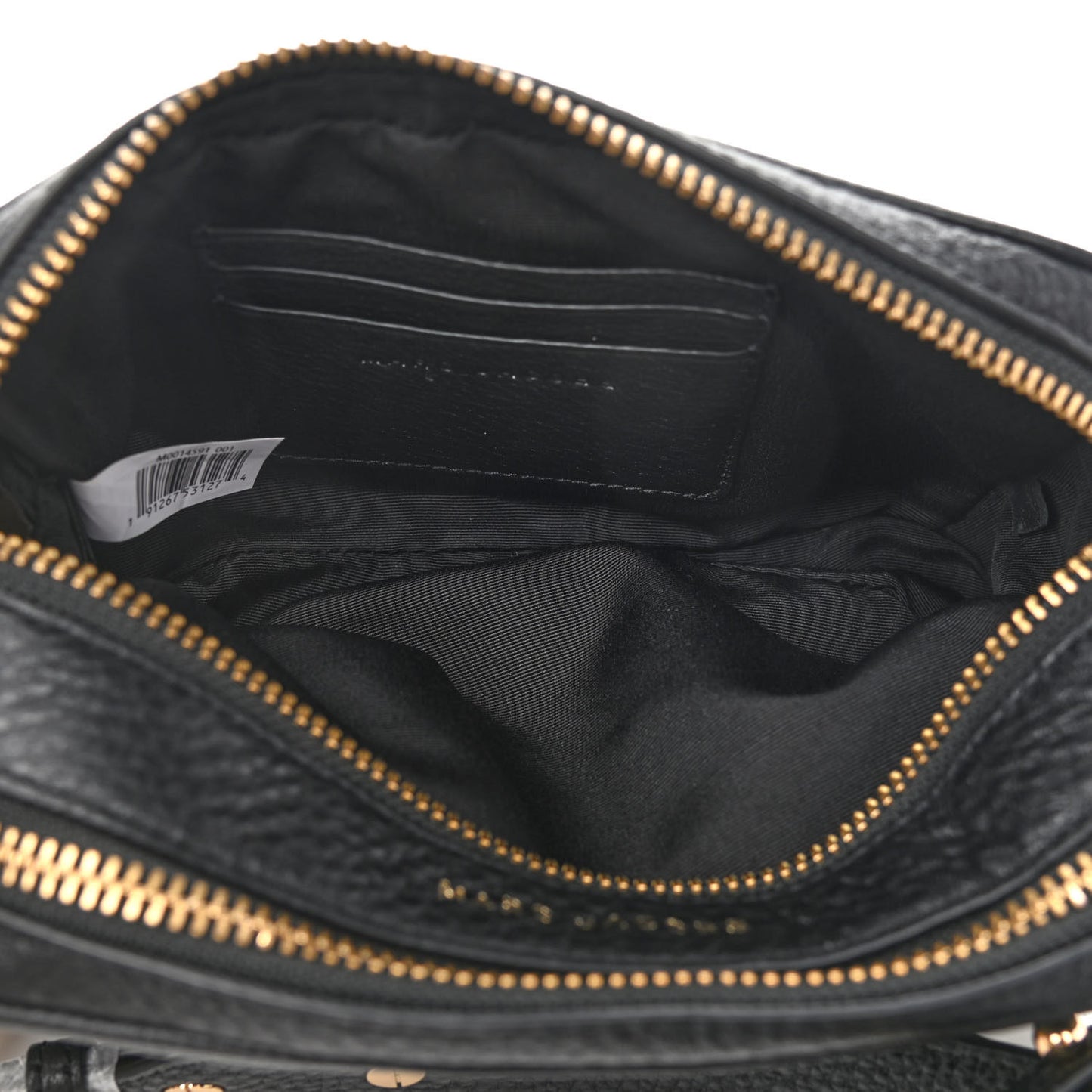 Calfskin Small Snapshot Camera Bag Black