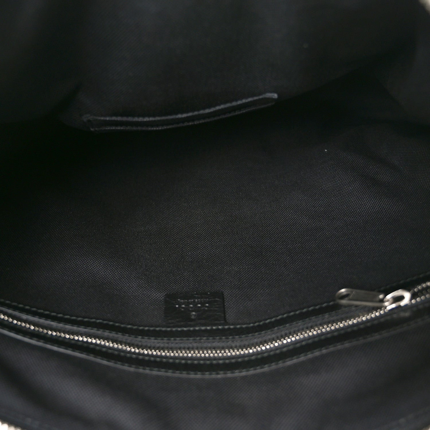 Gucci Fluffy Calfskin Morpheus Weekender Duffle Black 5 of 10