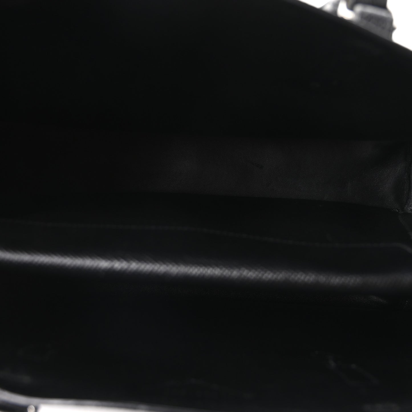 Saffiano Cuir Medium Double Handle Tote Black