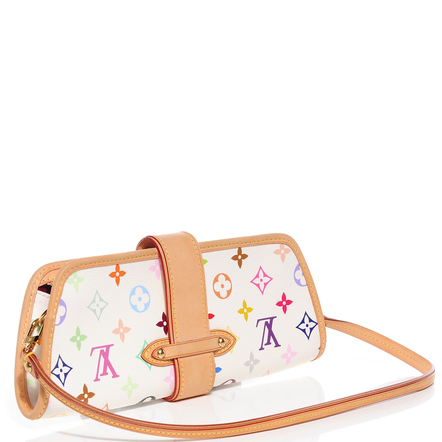 Monogram Multicolor Shirley White