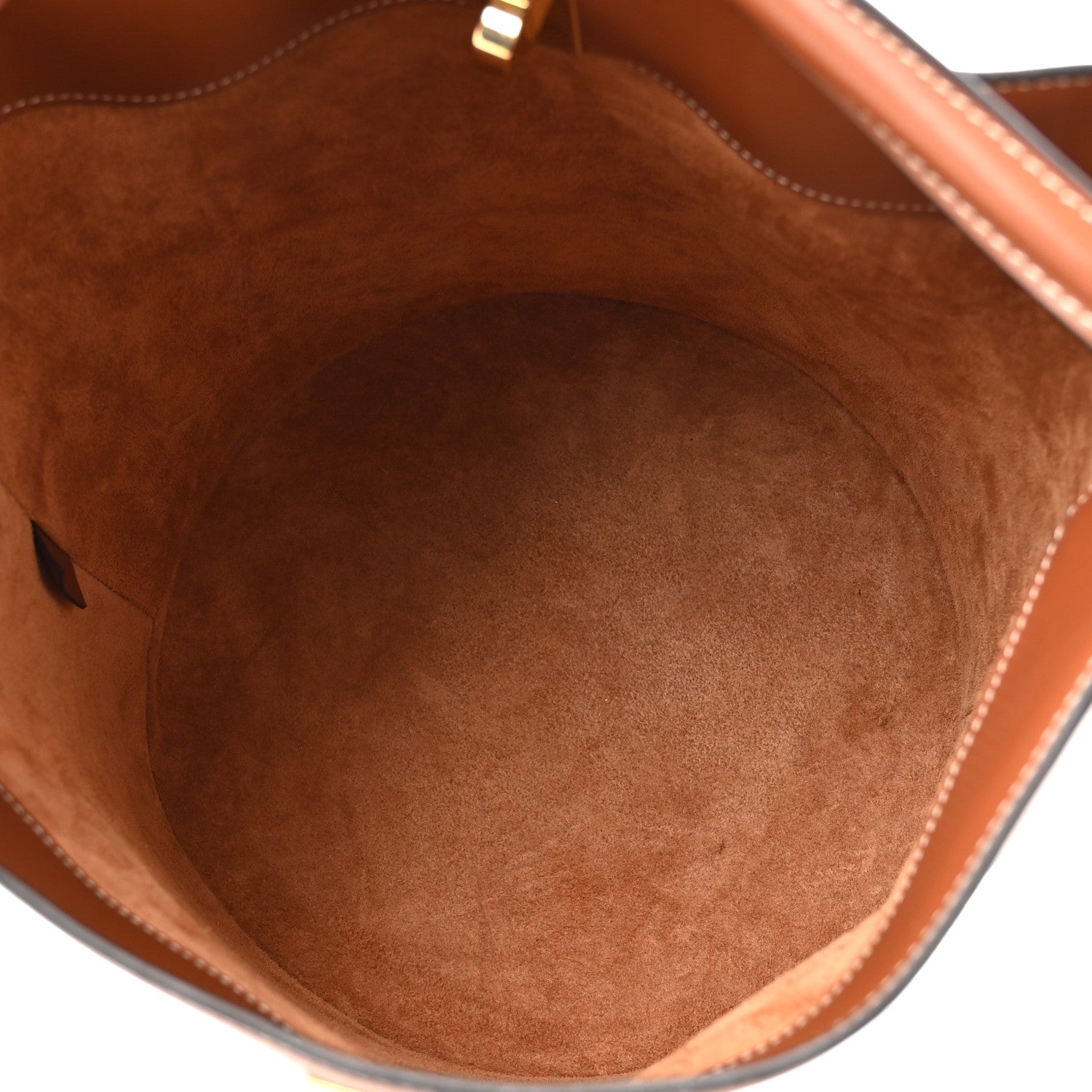 Celine Smooth Calfskin Bucket 16 Bag Tan 6 of 11