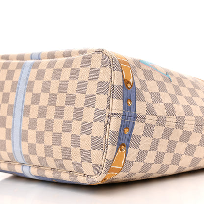 Louis Vuitton Damier Azur Summer Trunks Neo Neverfull MM 12 of 12