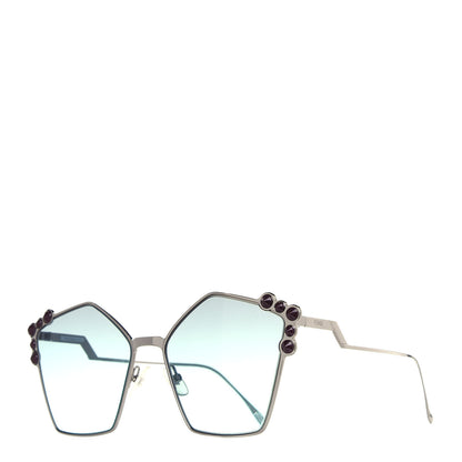 Fendi Geometric Dots Sunglasses FF 0261/S Blue 1 of 9