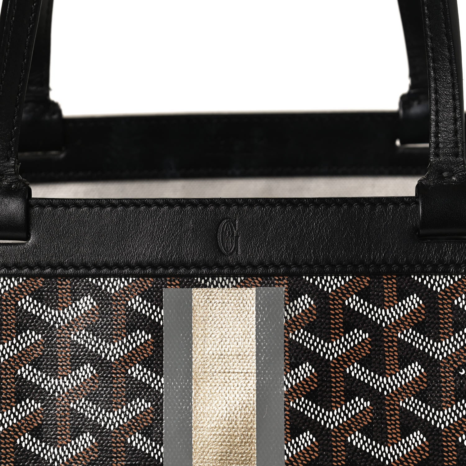 Goyard Goyardine Bellechasse PM Black 6 of 11
