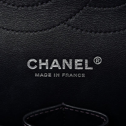 Chanel Lambskin Quilted Jumbo Double Flap Navy 6 of 10