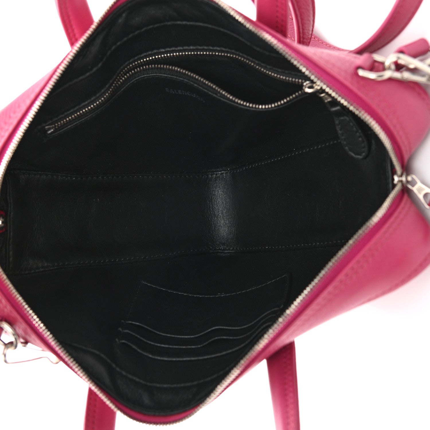 Balenciaga Calfskin XS Triangle Duffle Pink 6 of 21