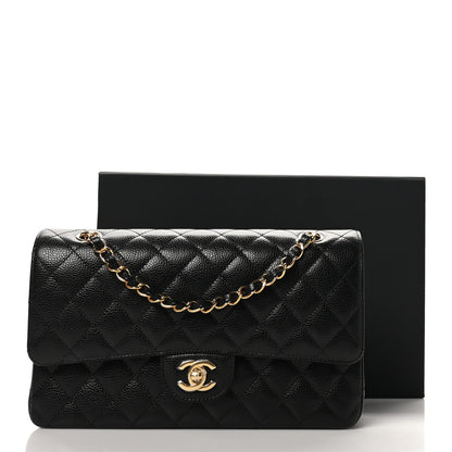 Chanel Caviar Quilted Medium Double Flap Black 11 of 11