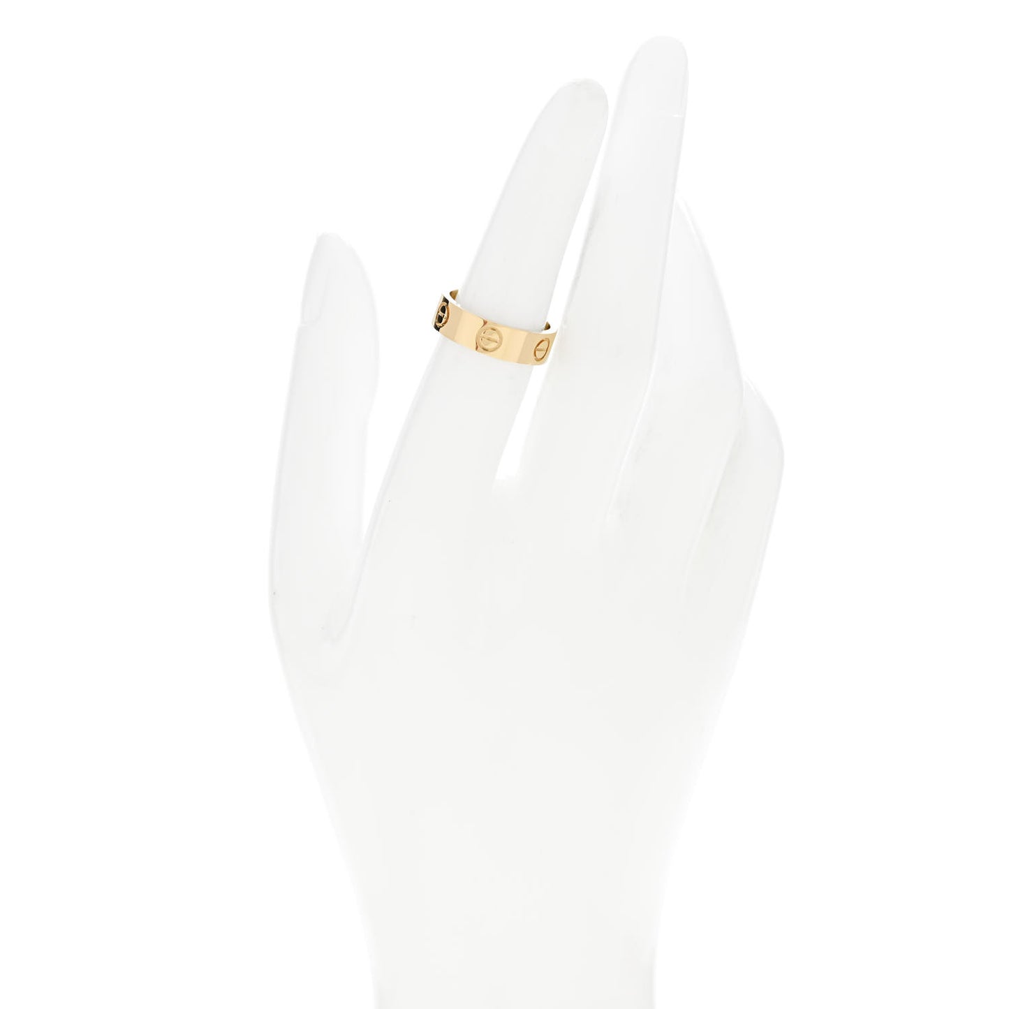 18K Yellow Gold 5.5mm LOVE Ring 52 6