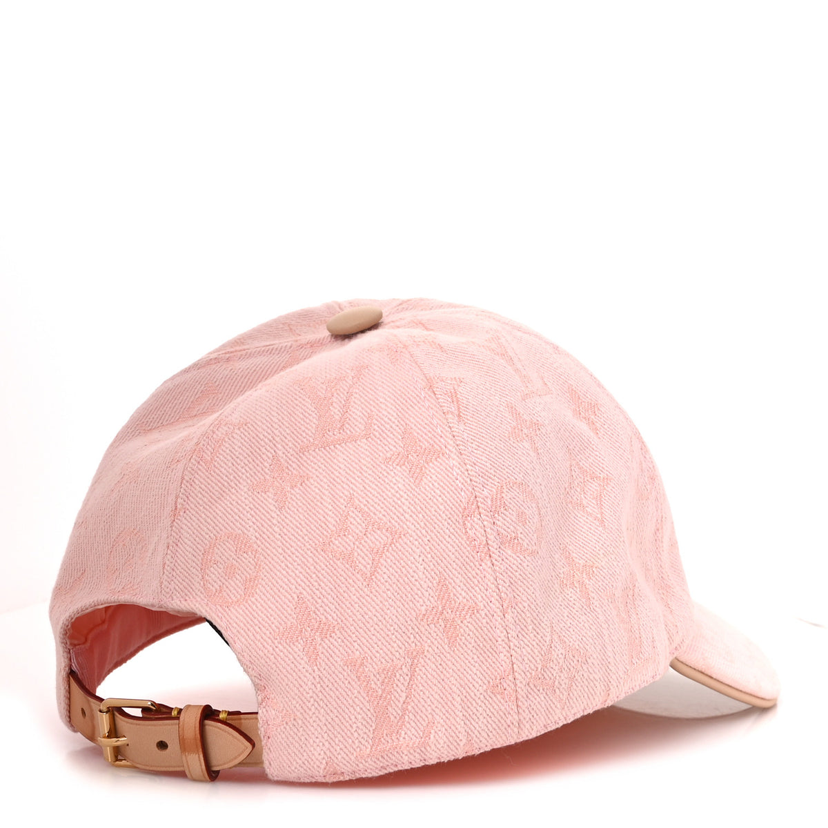 Cotton Monogram Jacquard Be My Cap L Rose