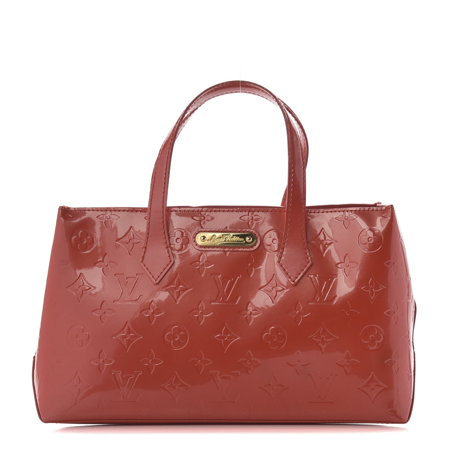 Louis Vuitton Vernis Wilshire PM Orange Sunset 1 of 9