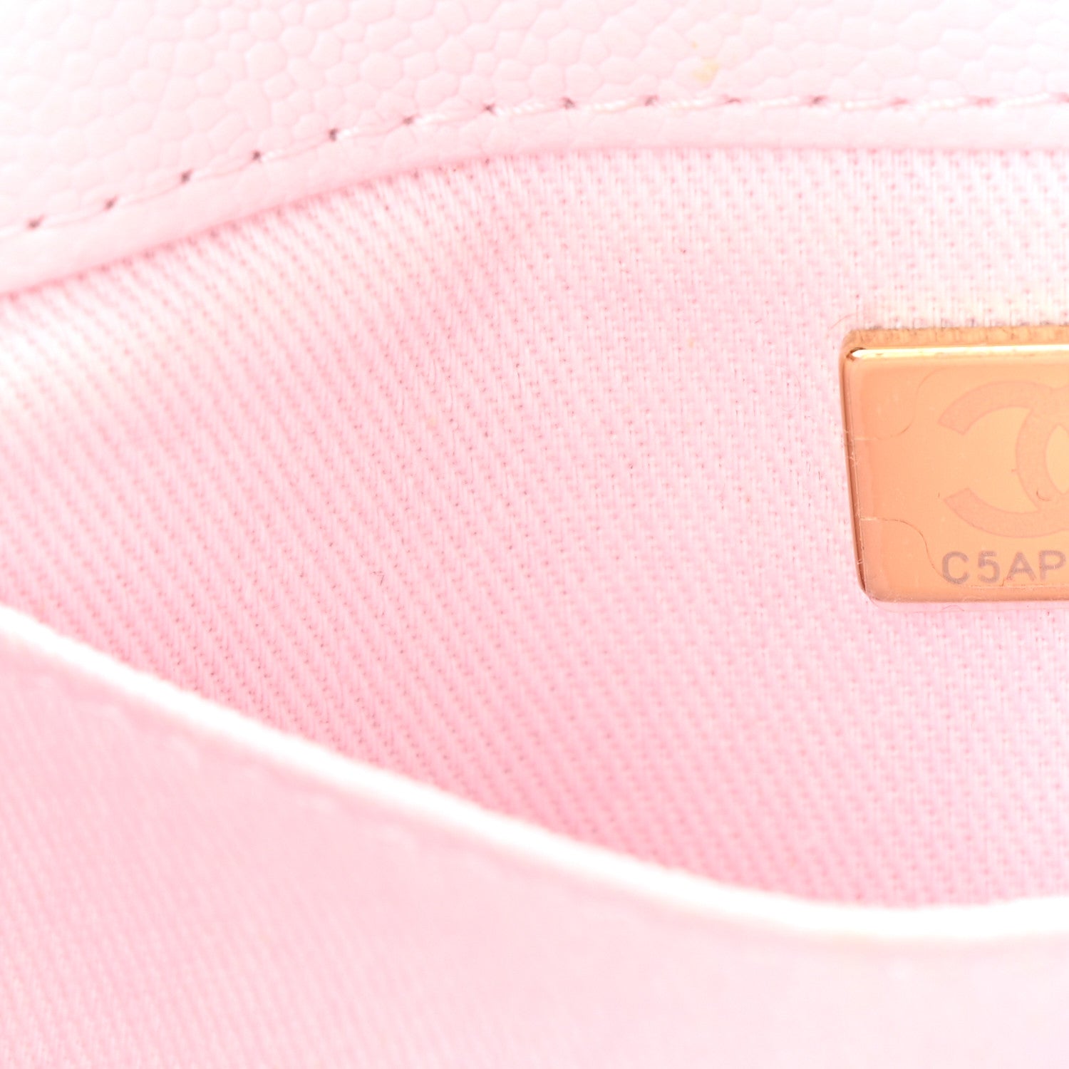 Chanel Caviar Quilted Small Business Affinity Flap Light Pink 7 of 11