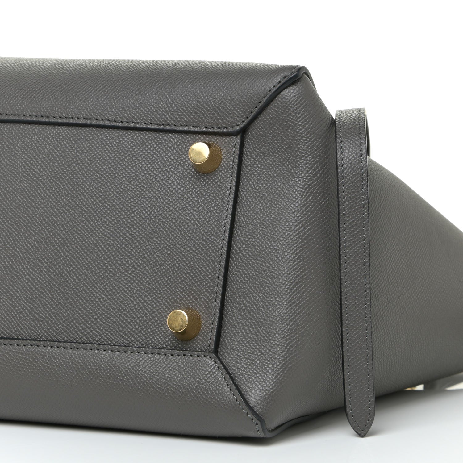 Celine Grained Calfskin Micro Belt Bag Grey 10 of 11
