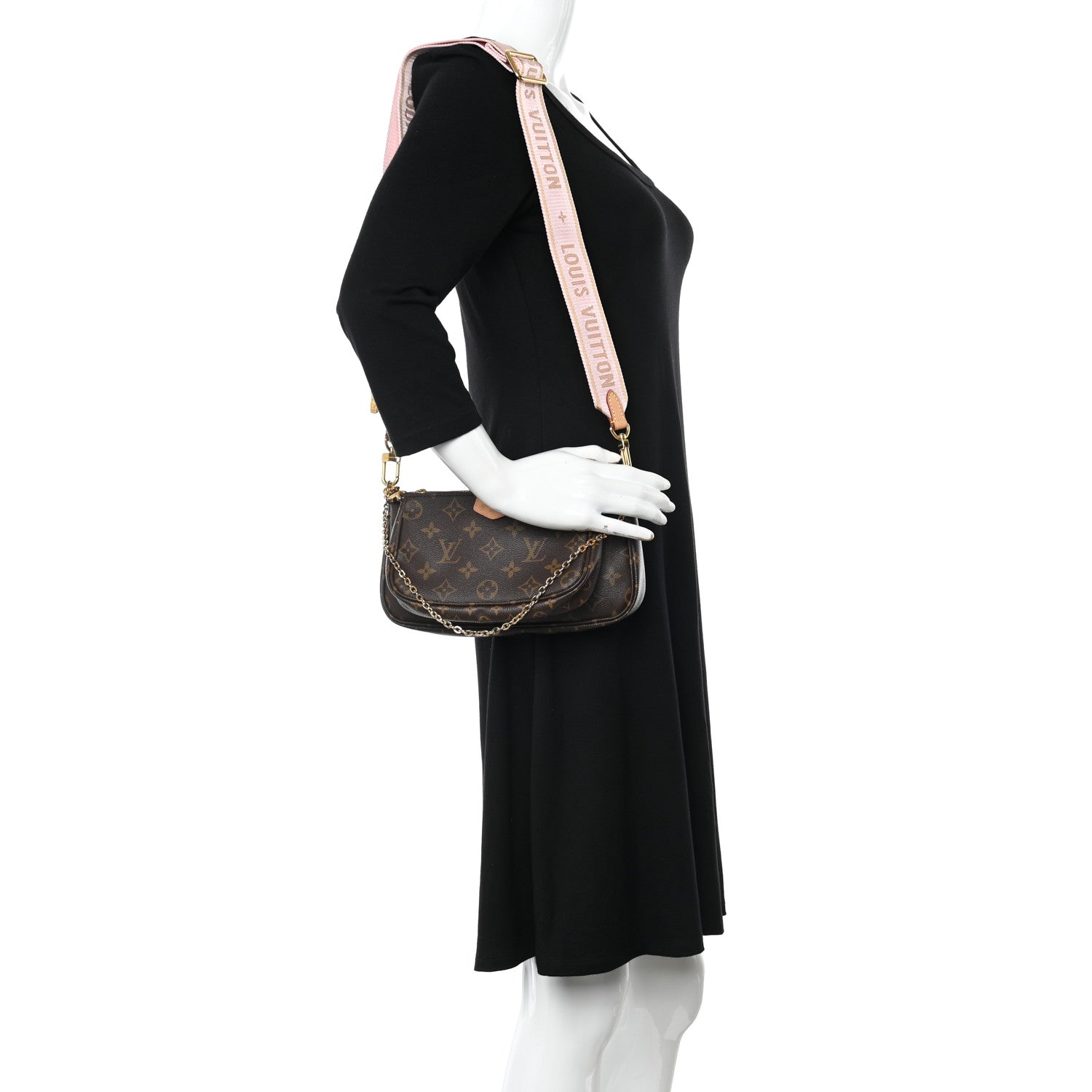 Louis Vuitton Monogram Multi Pochette Accessories Rose Clair 2 of 12