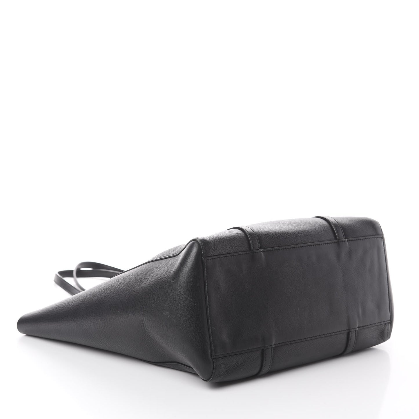 Pebbled Calfskin Small Everyday Tote Black
