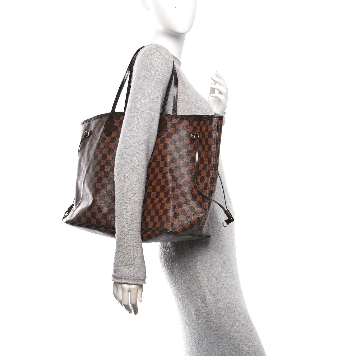 Louis Vuitton Damier Ebene Neo Neverfull GM 2 of 12